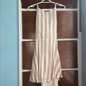 Lulus striped bow dress